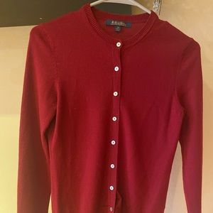 Brooks Brothers Sweater Womens XS 100% Merino Wool Cardigan. Excellent Condition